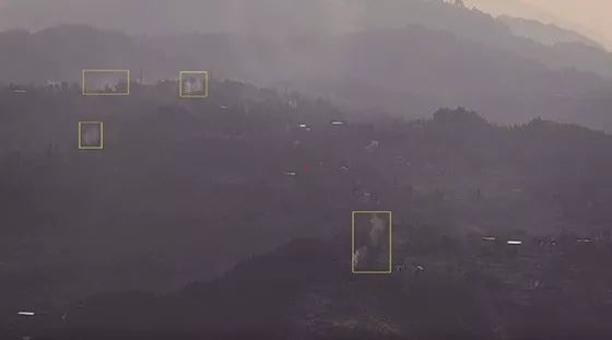 草原森林防火監(jiān)控激光夜視儀下煙霧、煙火識別